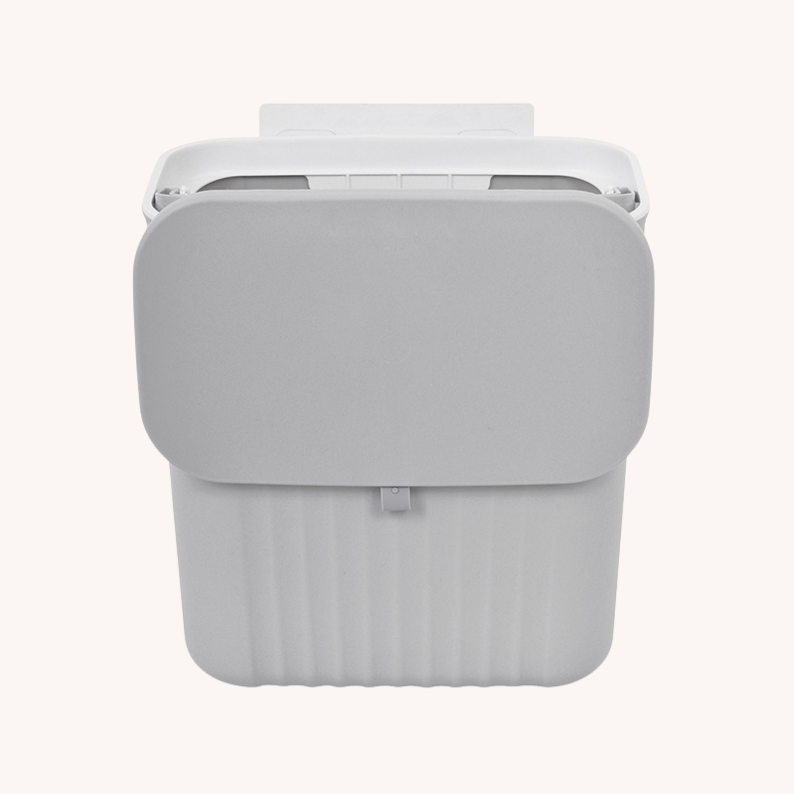 KOSZ NA ŚMIECI JASNO SZARY - obrazek 4