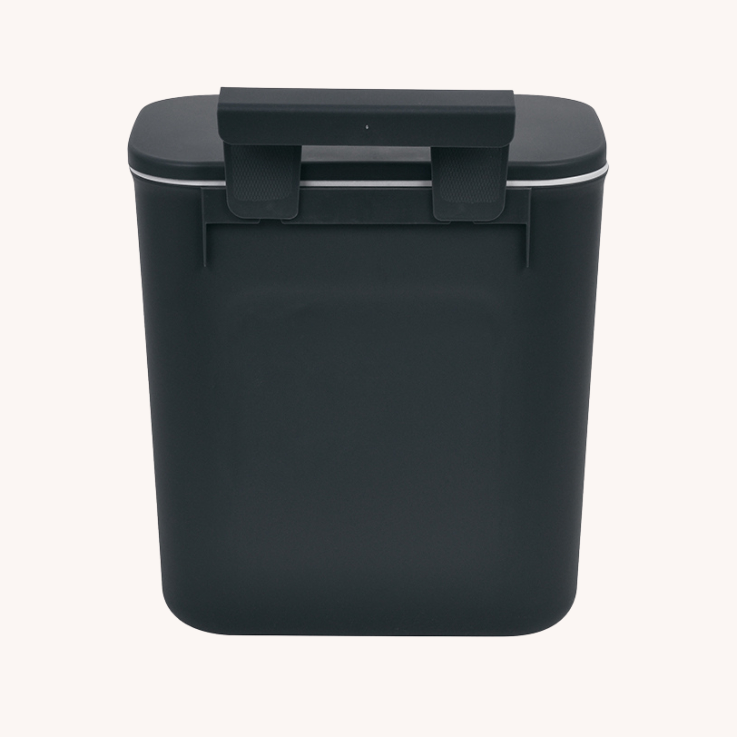 KOSZ NA ŚMIECI CIEMNO SZARY - obrazek 4