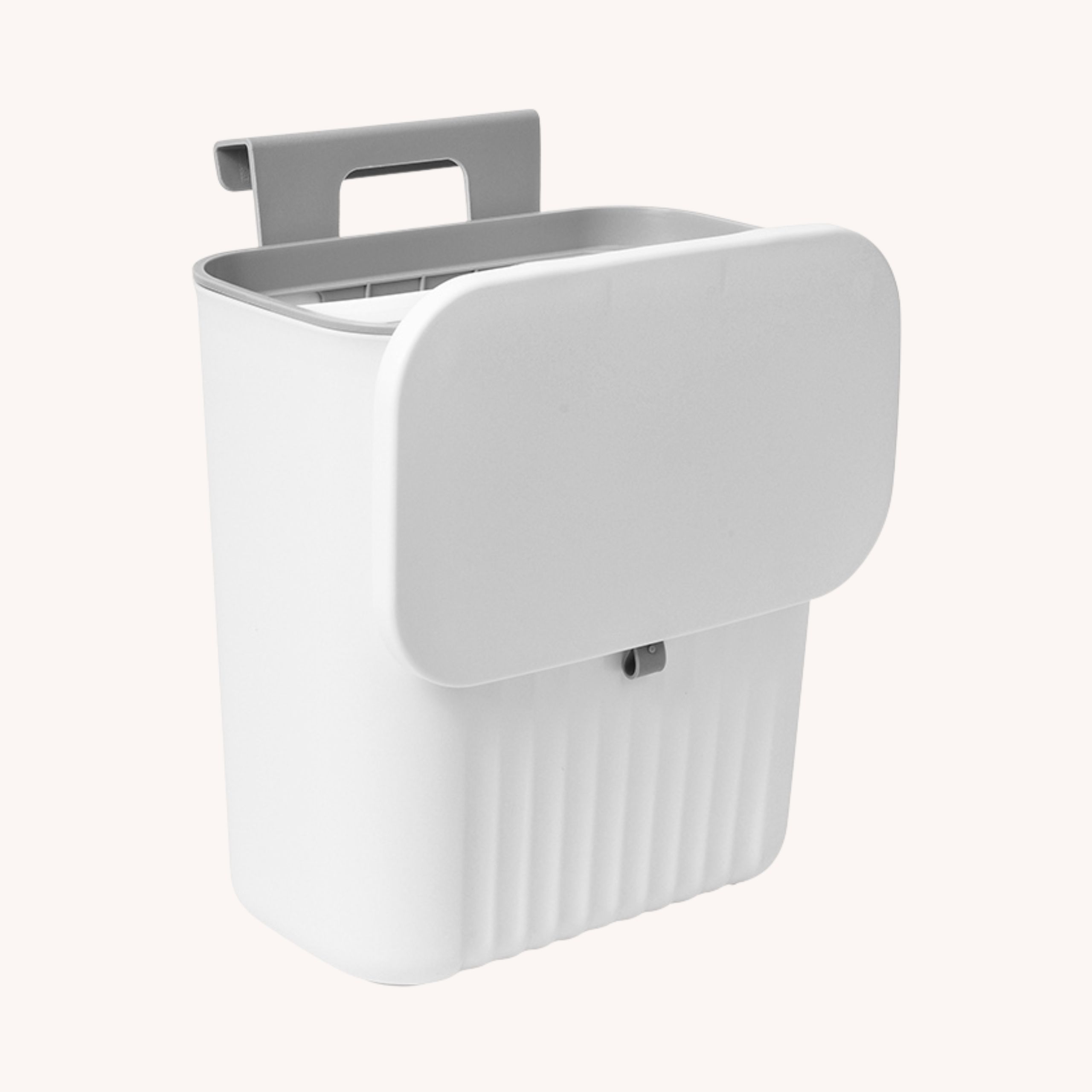 KOSZ NA ŚMIECI BIAŁY - obrazek 2