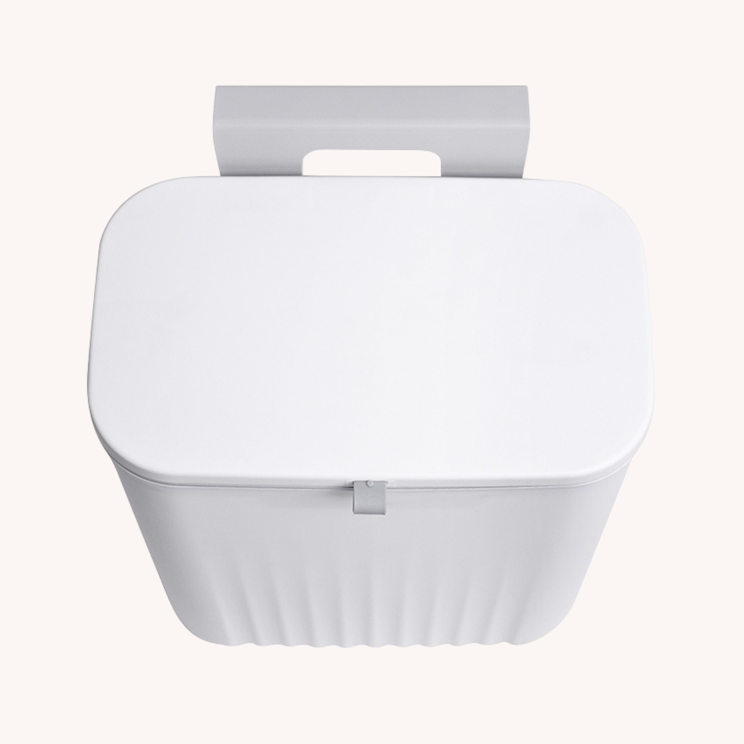 KOSZ NA ŚMIECI BIAŁY - obrazek 3