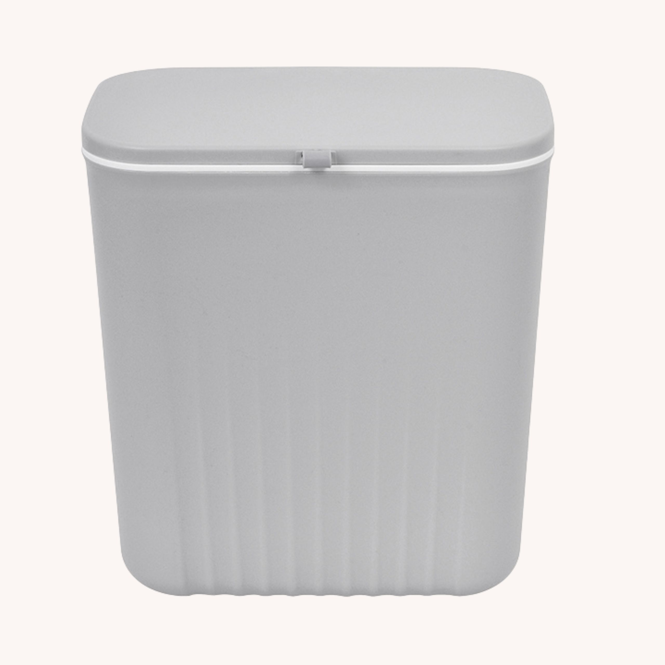 KOSZ NA ŚMIECI JASNO SZARY - obrazek 7