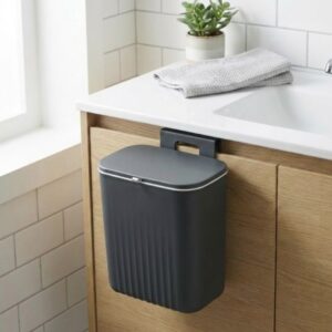 KOSZ NA ŚMIECI CIEMNO SZARY